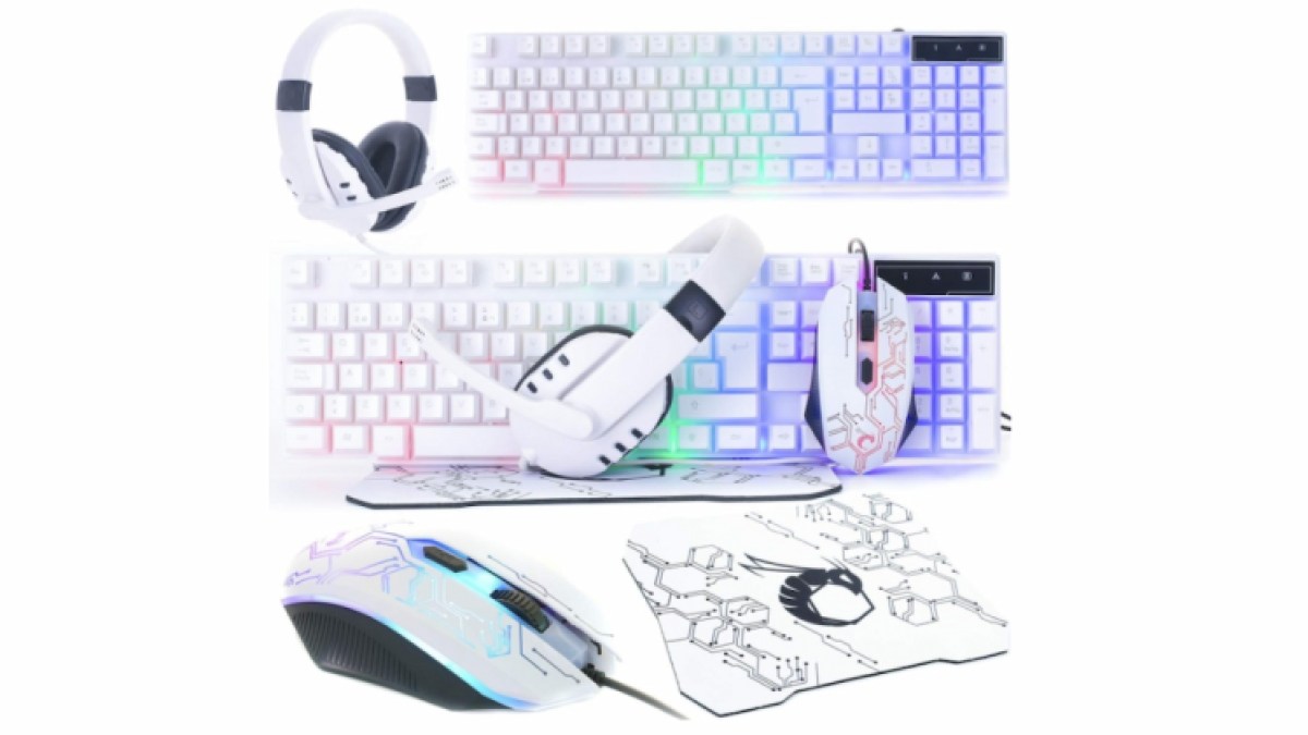 Gaming Accessories Holiday Keyboard Mouse Set