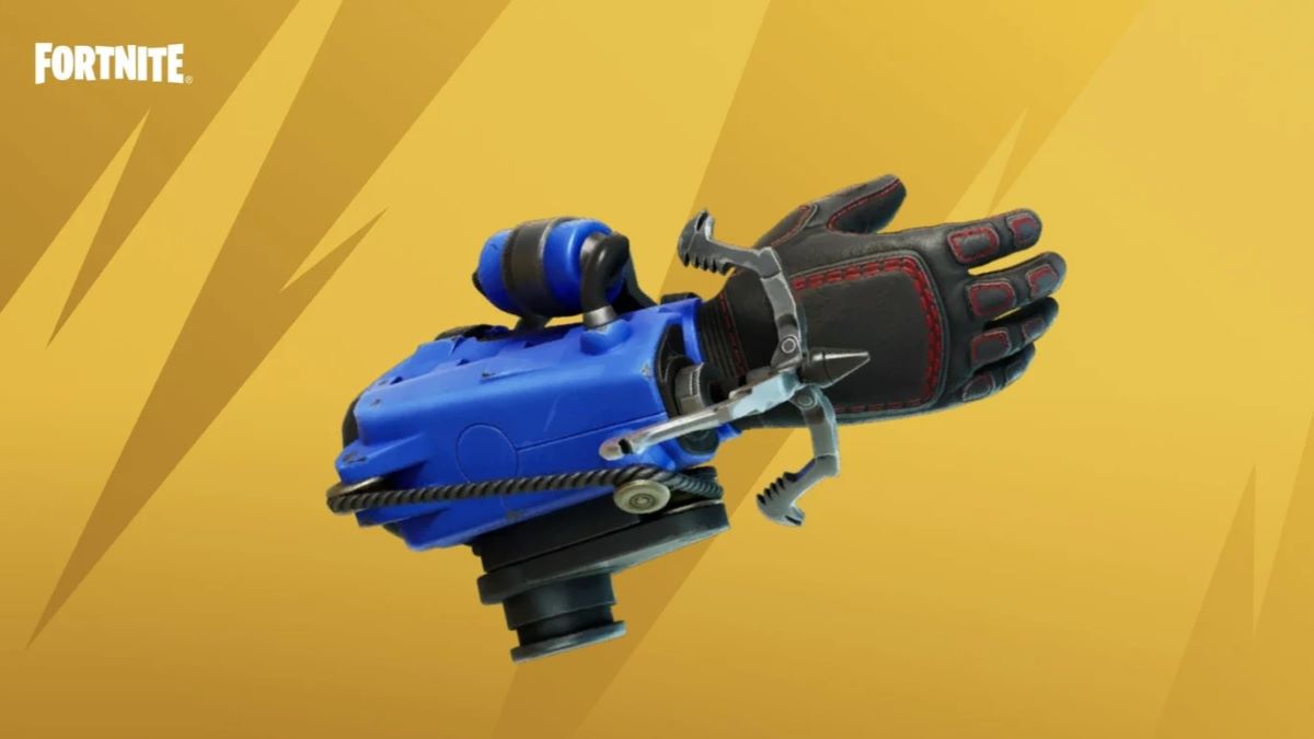 Grapple Glove Promo Image In Fortnite