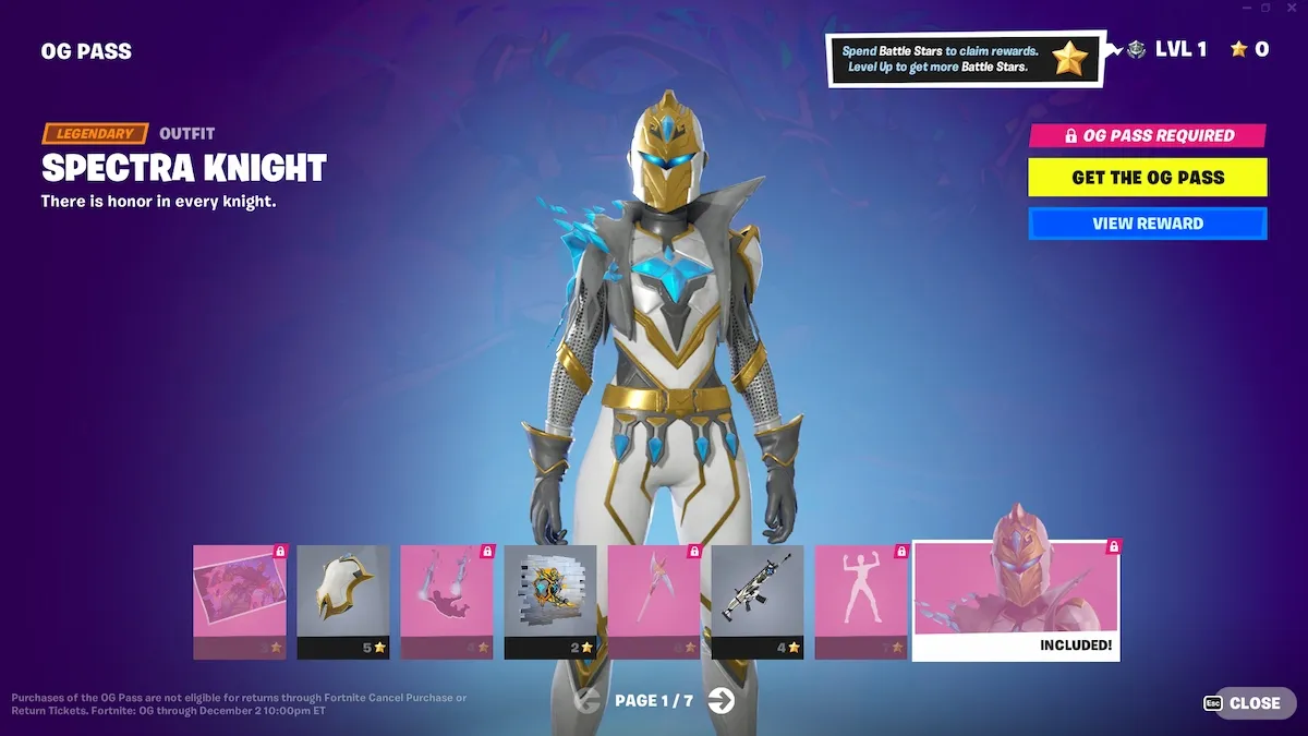 How To Unlock Spectra Knight in Fortnite