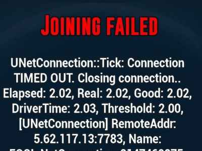 Joining Failed In Ark Survival Ascended