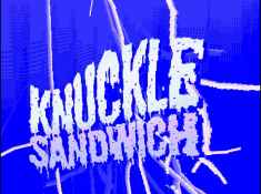 Knuckle Sandwich Blue Logo