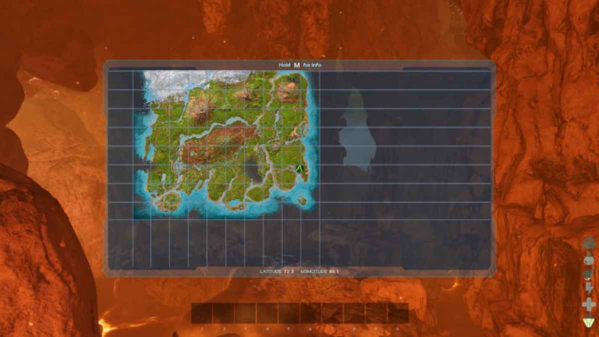 Лавовая пещера в Ark Survival Ascend