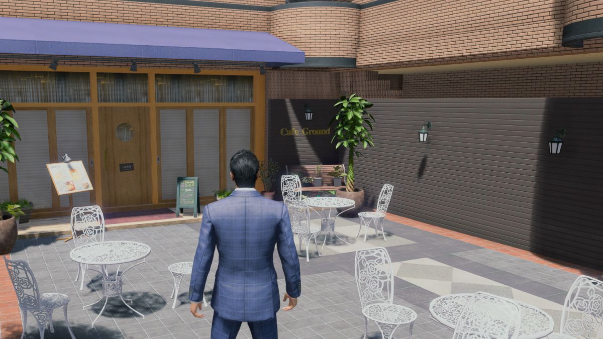 Like A Dragon Gaiden Cafe Closeup