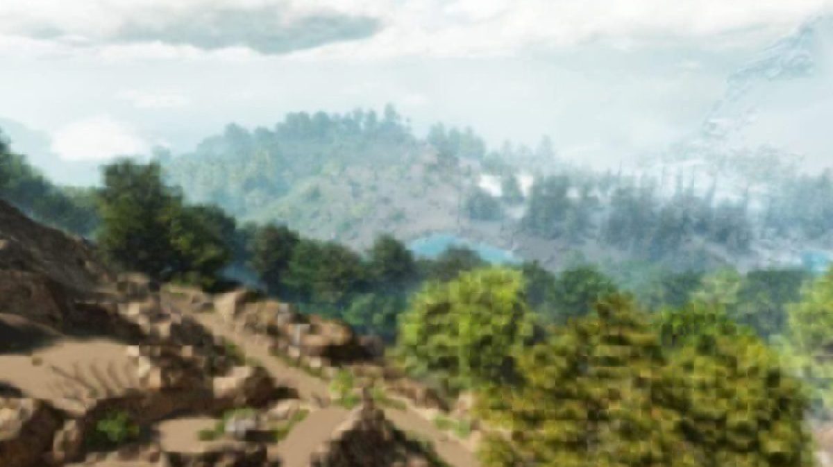 Mountain Side In Ark Survival Ascend