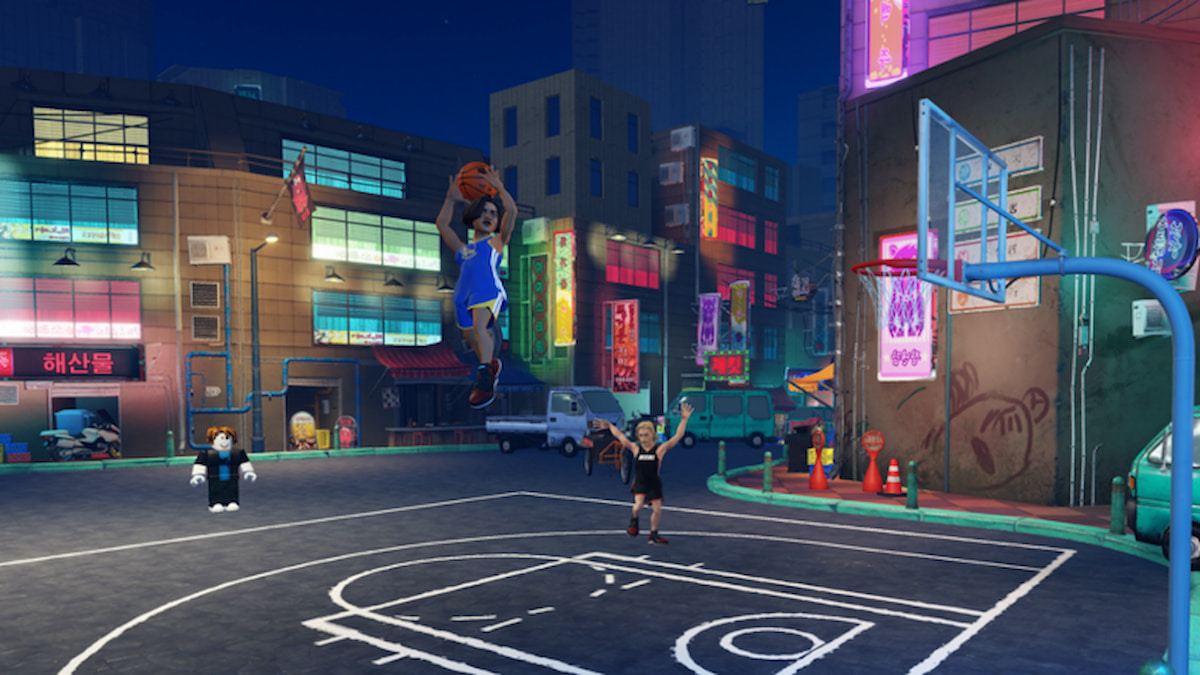 NBA Playgrounds is now available on all of Roblox's platforms
