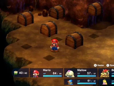 Super Mario Rpg Forest Maze Hidden Treasure Chamber