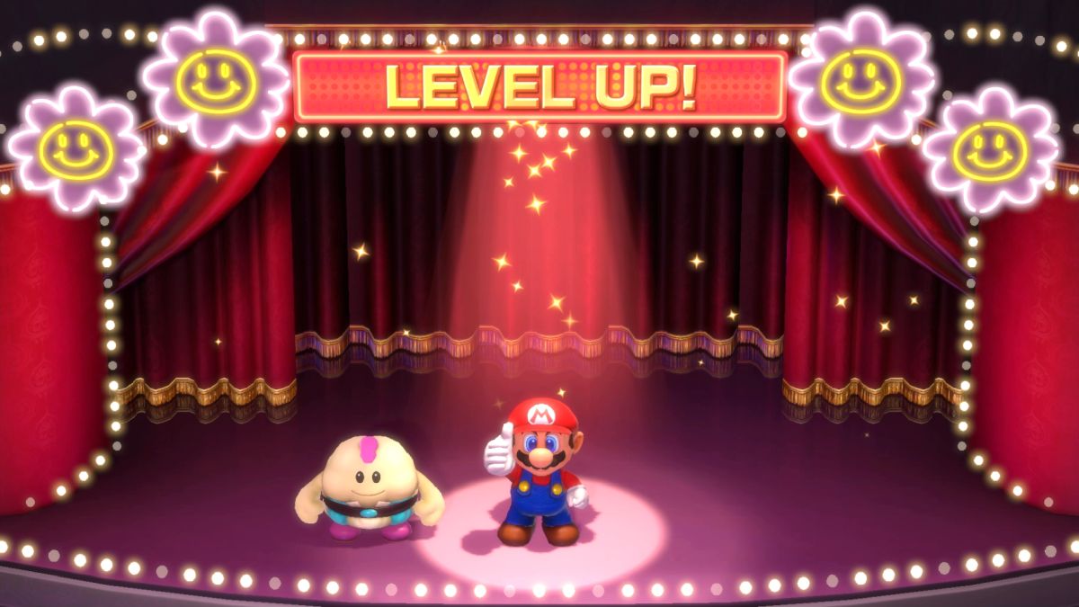 Super Mario Rpg Level Up Screen