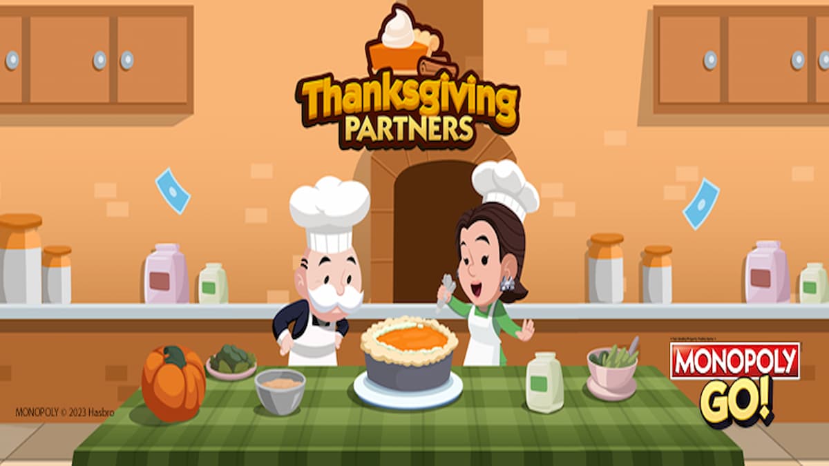Thanksgiving Partners Event In Monopoly Go