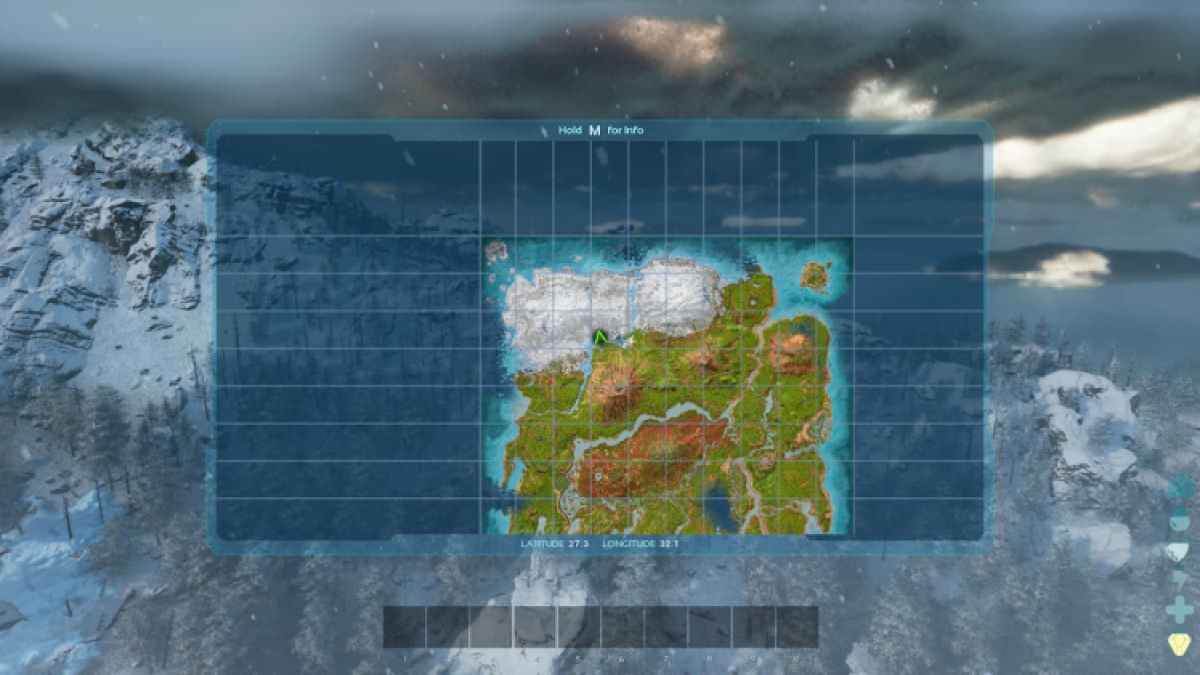 Пик Уайтски в Ark Survival Ascend