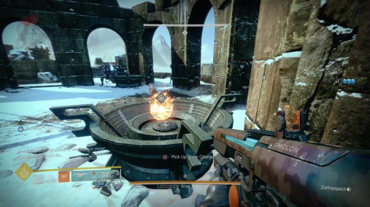 Destiny 2 Warlord's Ruin Locus Of Wailing Grief Solar Charge