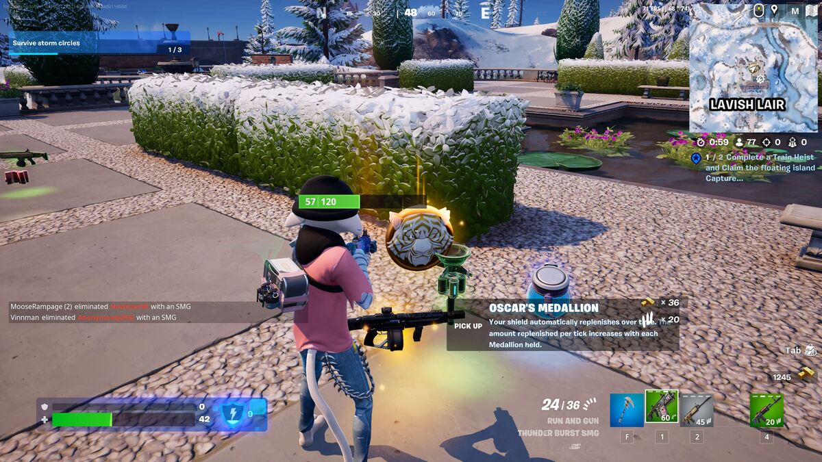 Yellow Circle on Fortnite Map, explained