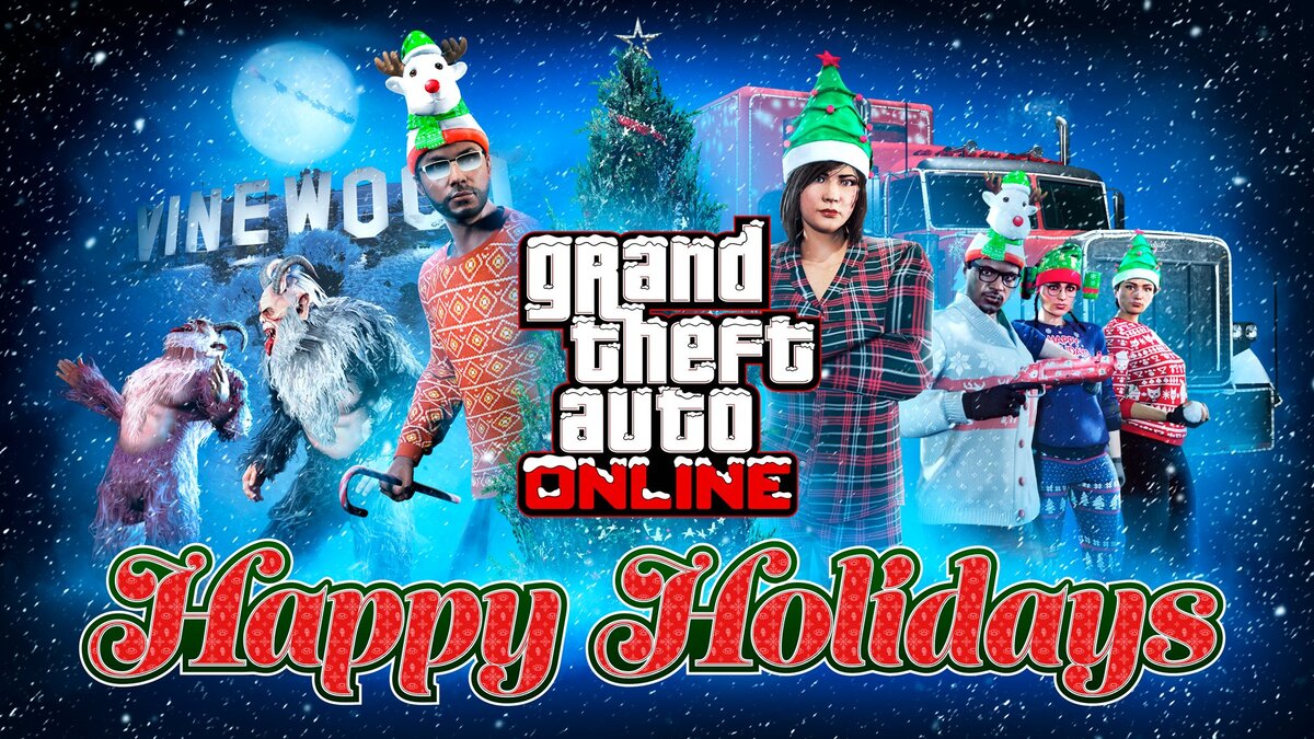 Gta Online Happy Holidays Event