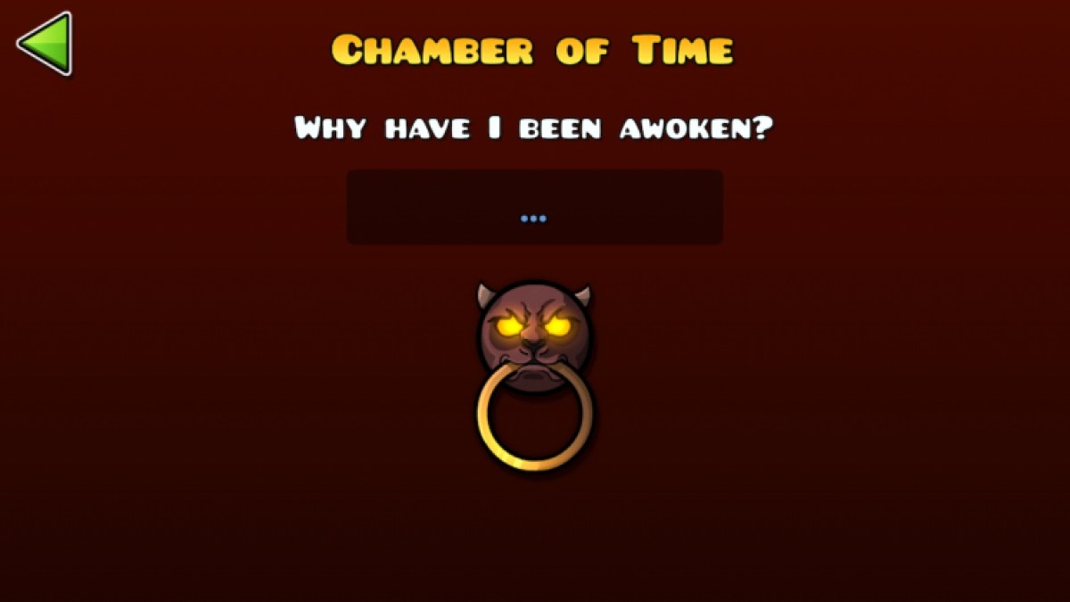 Geometry Dash Chamber Of Time
