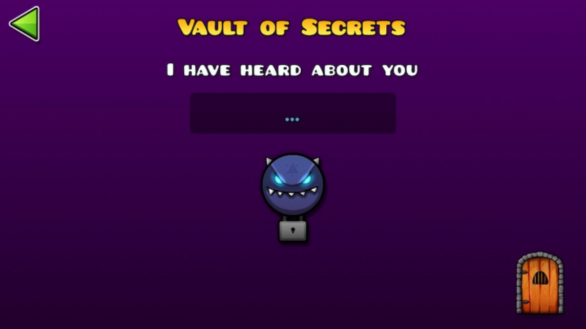 Geometry Dash Vault Of Secrets