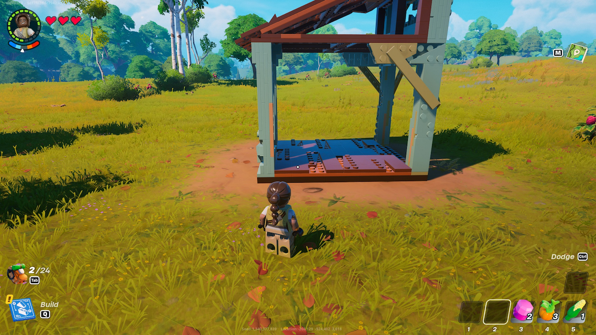 How to delete buildings in LEGO Fortnite