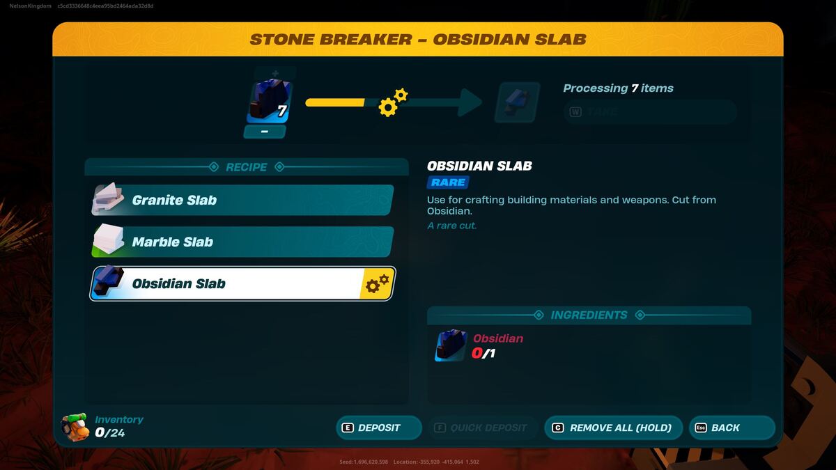 how-to-find-obsidian-in-lego-fortnite