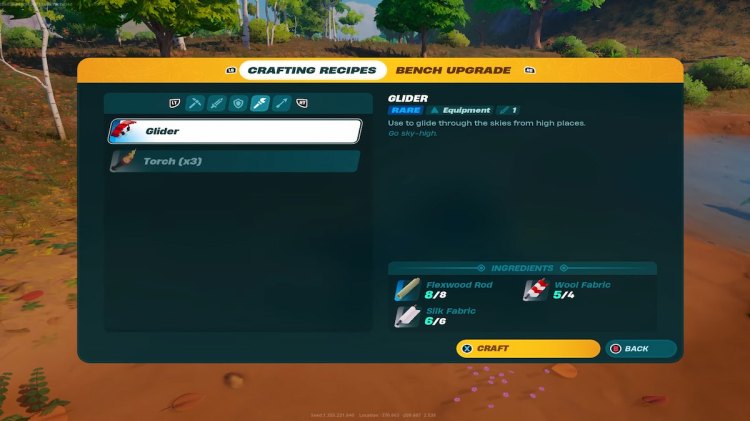 How to get a Glider and Grappler in LEGO Fortnite