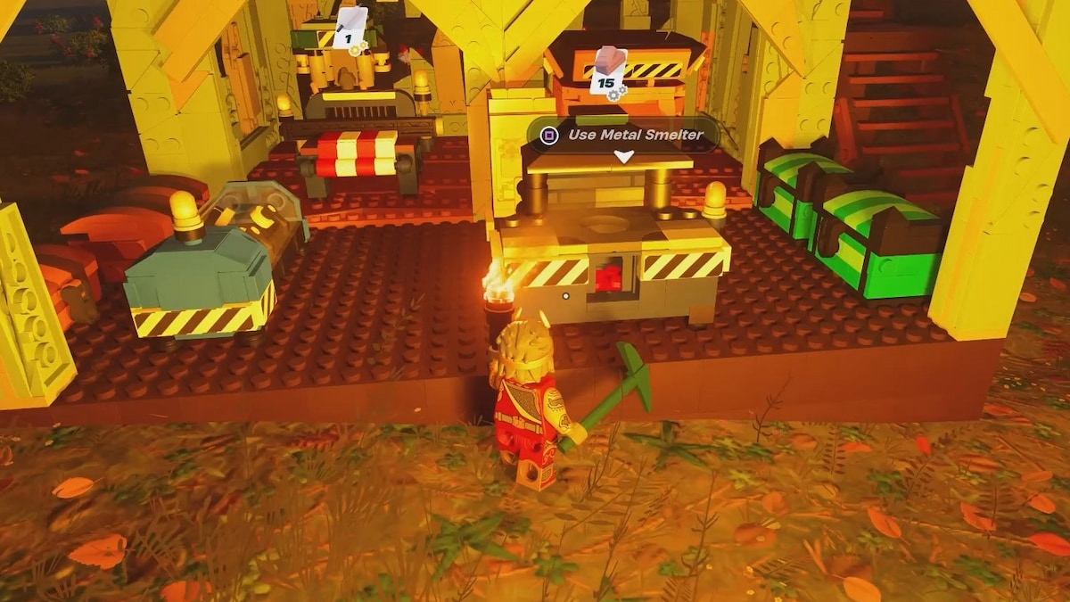 How to get Metal Smelter in LEGO Fortnite