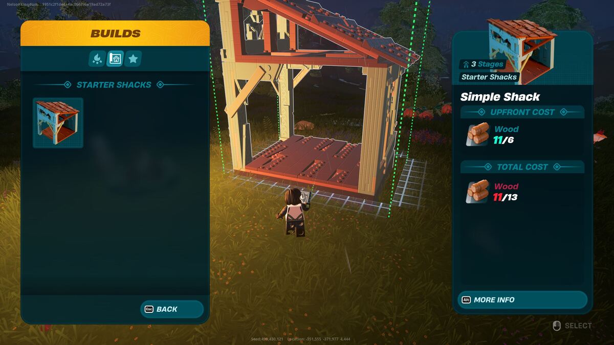 How to unlock build recipes in LEGO Fortnite