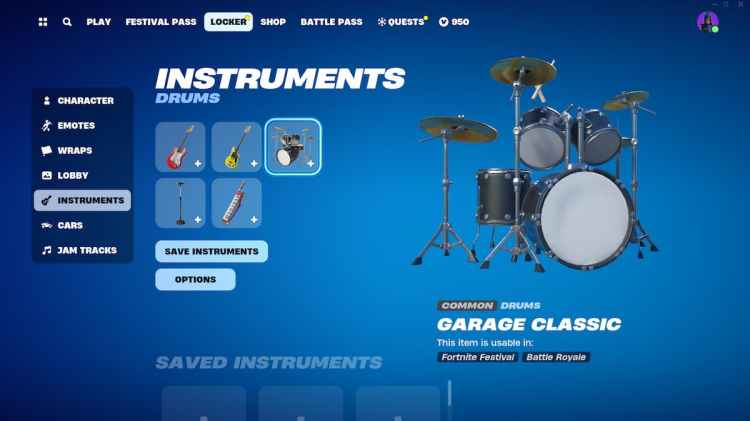 All Instruments In Fortnite Festival Drums
