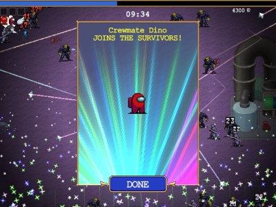 How to unlock the Crewmate in Vampire Survivors: Emergency Meeting DLC