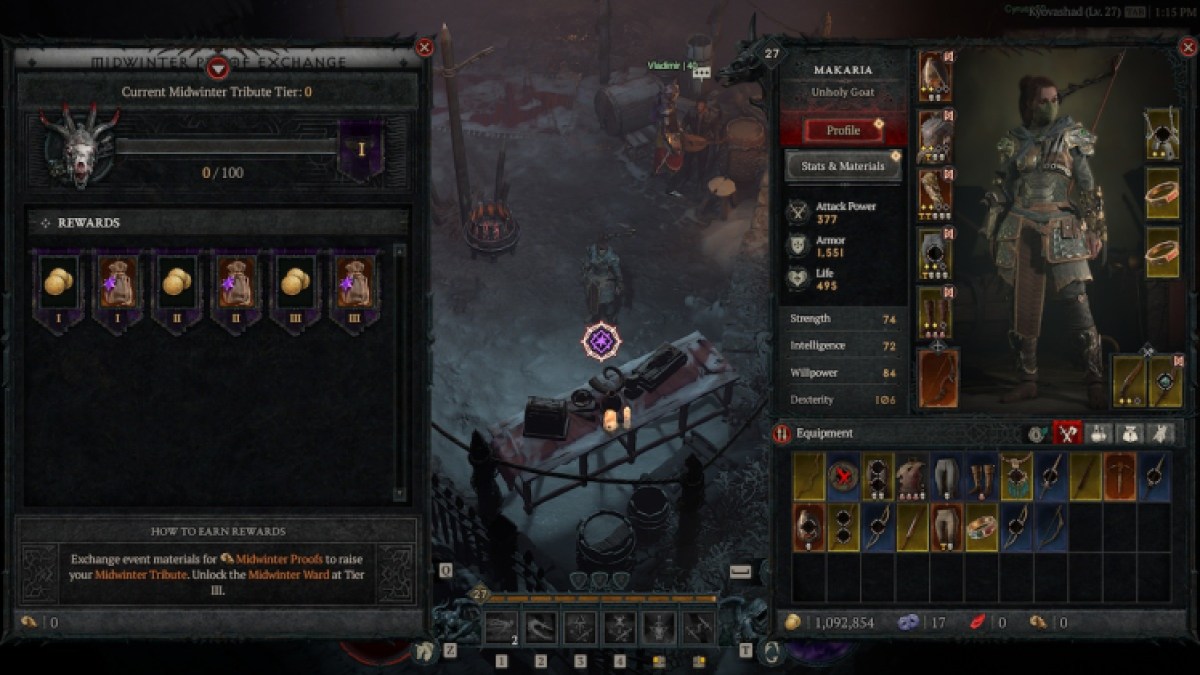 Best Ways To Increase Midwinter Tribute Tiers In Diablo 4 Blight