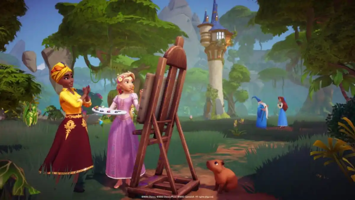 Disney Dreamlight Valley's A Rift In Time Expansion Rapunzel