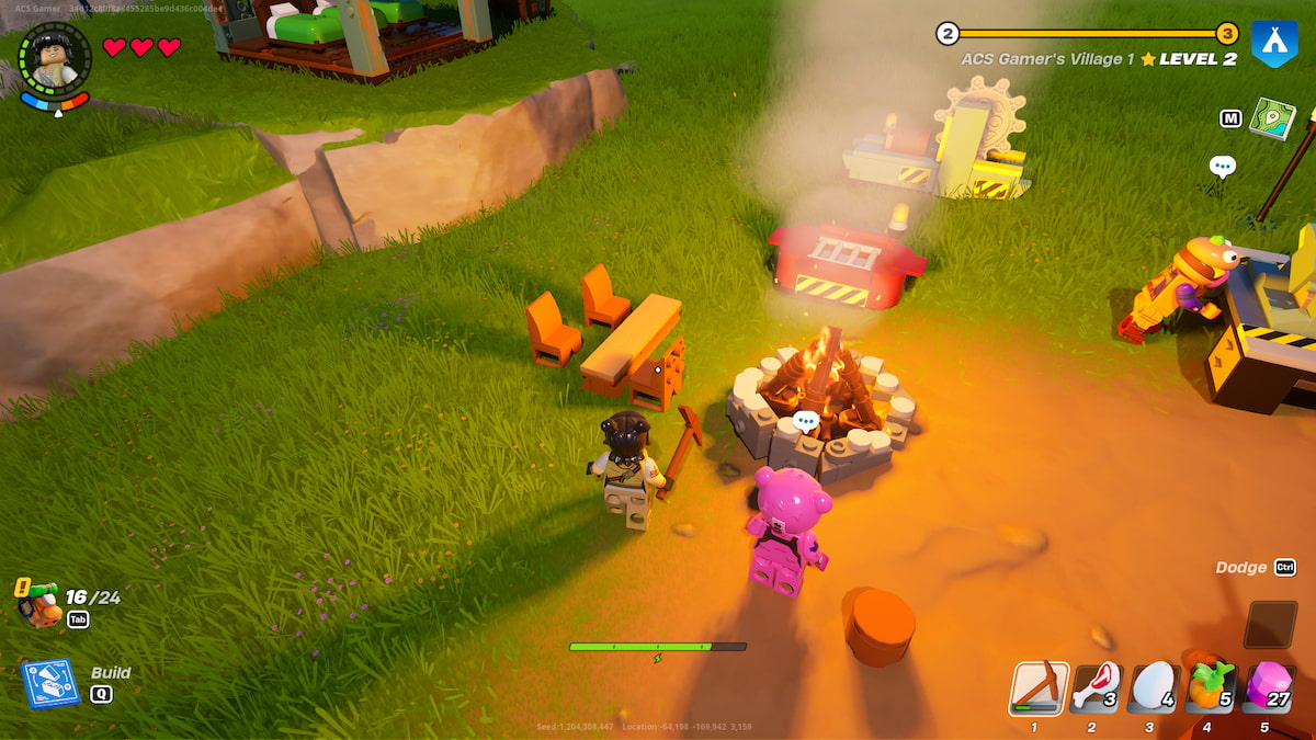How to craft furniture in LEGO Fortnite, Explained