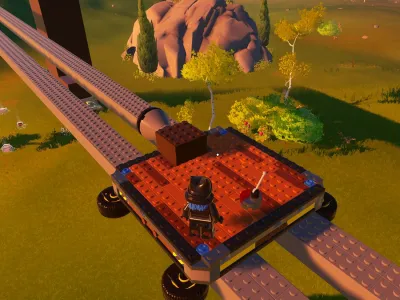 How To Build A Monorail In Lego Fortnite