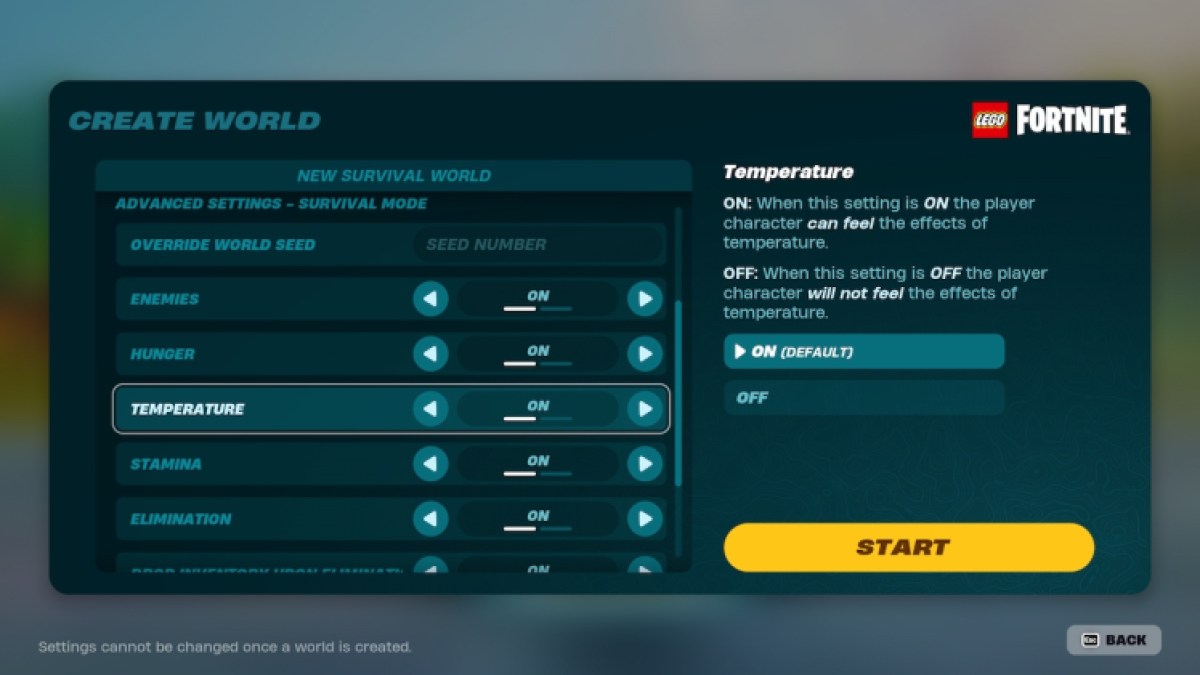 How To Remove Hot And Cold In Fortnite Toggle
