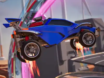 How To Ride On The Walls And Ceiling In Rocket Racing Featured Image
