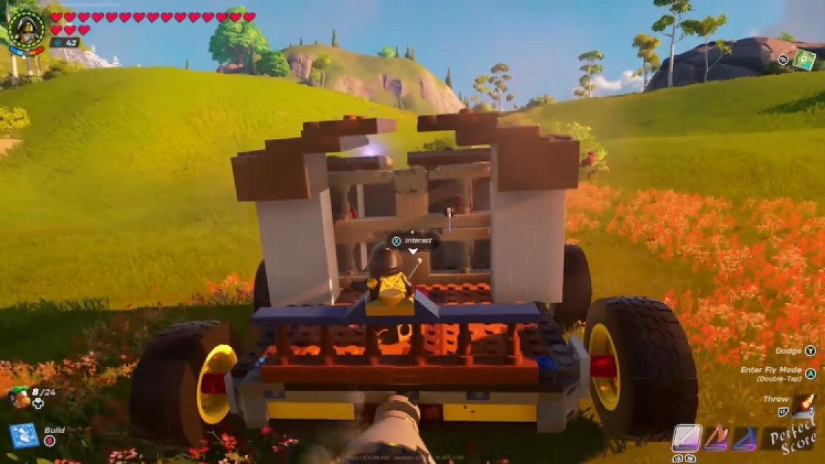 How To Steer A Car In Lego Fortnite