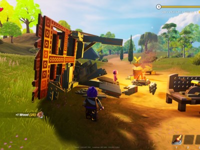 How to move furniture and buildings in LEGO Fortnite