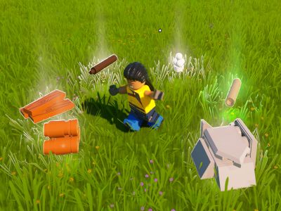 Lots Of Resources In Lego Fortnite