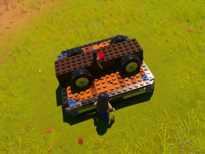 Making A Car In Lego Fortnite