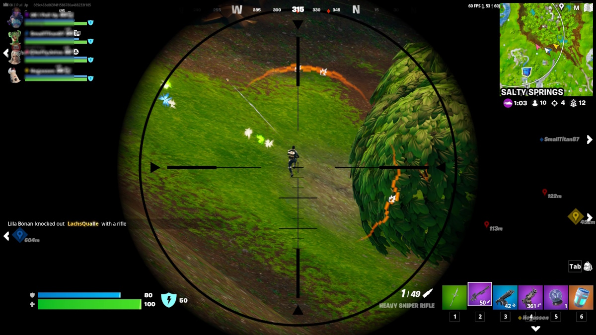 How to turn on visual Footsteps in Fortnite