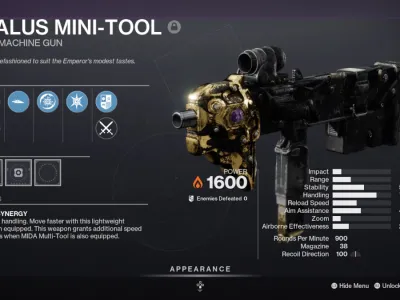 Destiny 2 players need to get five Calus Mini Tools from Xur this weekend