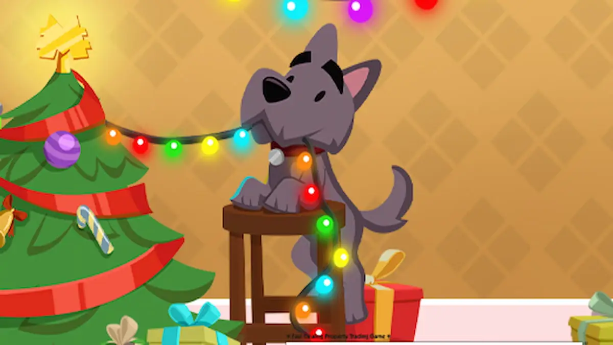 Monopoly Go Dog And Christmas Tree