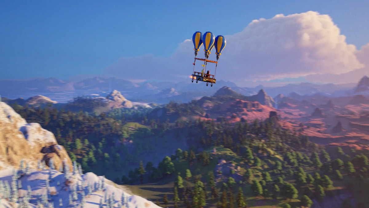 Open World In Lego Fortnite