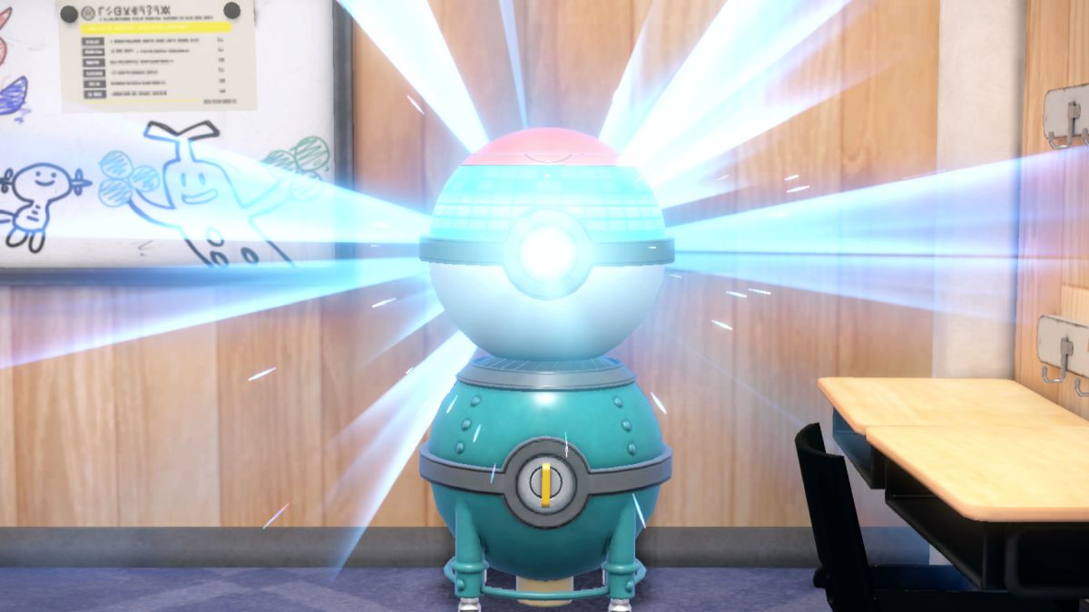 Pokemon Scarlet Indigo Disk Item Printer