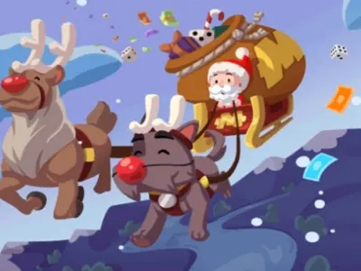Reindeer Gallop In Monopoly Go