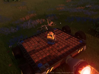 Thruster Car In Lego Fortnite