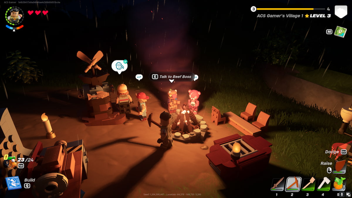 How to remove NPC Villagers in LEGO Fortnite