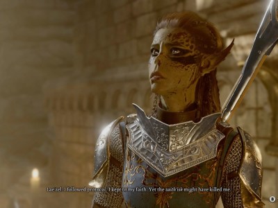 Baldur's Gate 3 Lae'zel Zaith'isk