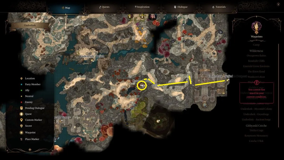 Как найти рыболюдей в Baldur’s Gate 3 Act 1 (BG3)