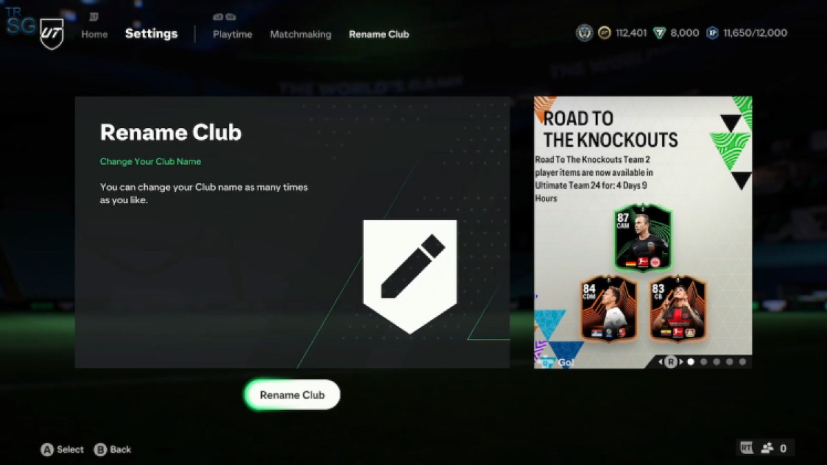 Ea Fc 24 Change Club Name