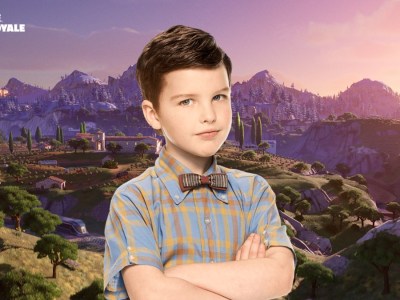 Fortnite Young Sheldon