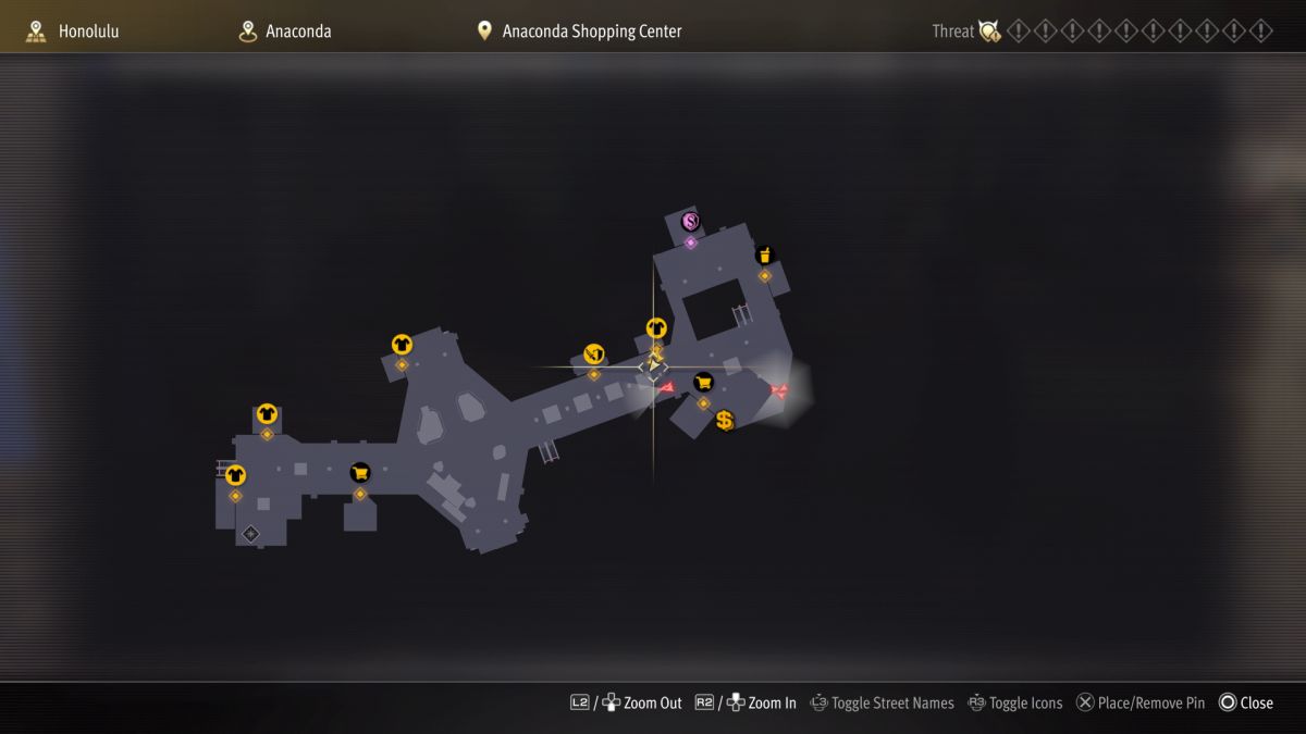 Все локации фотопробега торгового центра Anaconda в игре Like a Dragon: Infinite Wealth