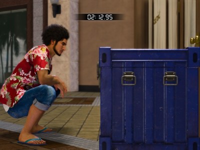 Like A Dragon Infinite Wealth Anaconda Escape Blue Chest