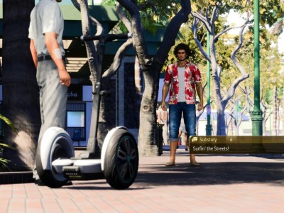 Like A Dragon Infinite Wealth Segway Street Surfer